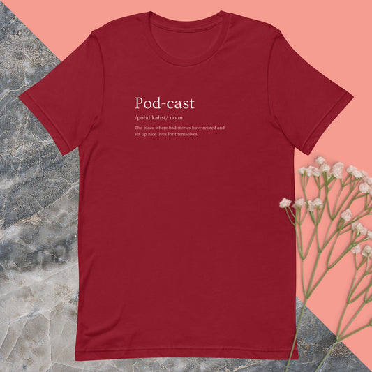Unisex podcast t-shirt